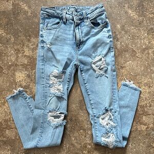 American Eagle Super Hi-Rise Jegging